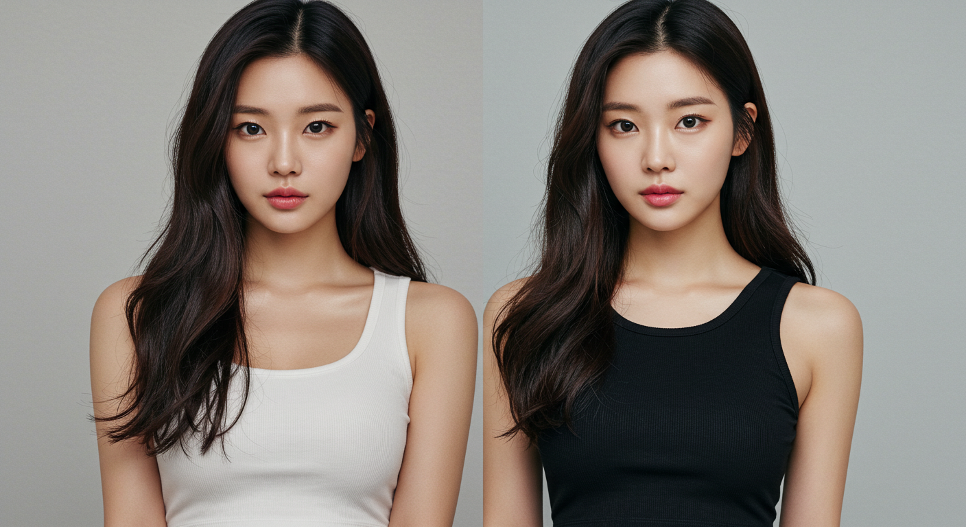 외모를 가꾼 여성들