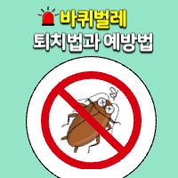 바퀴벌레퇴치법
