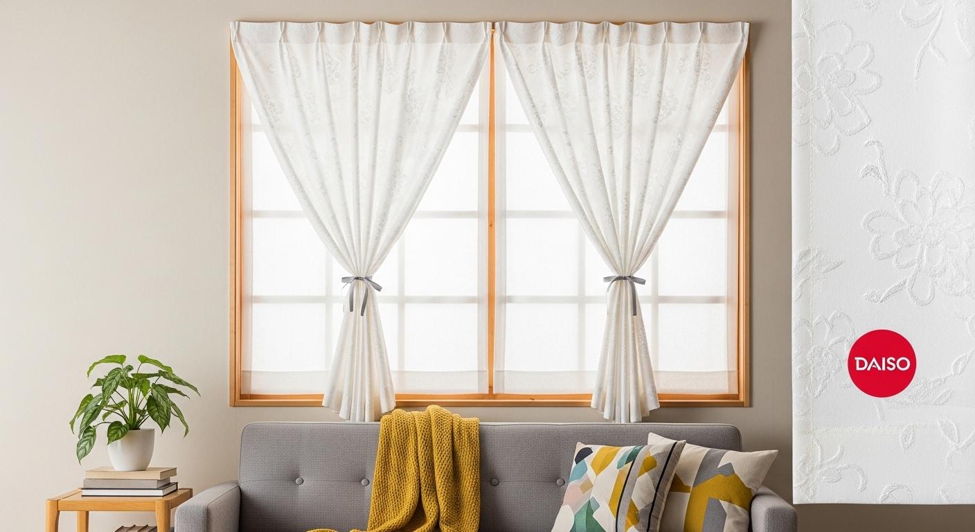 다이소 커텐