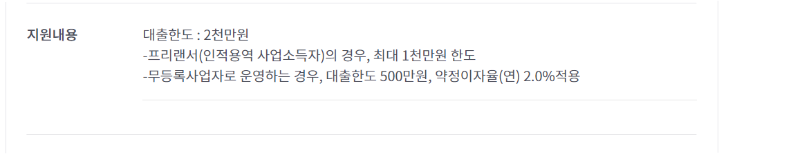 미소 금융 창업운영 자금