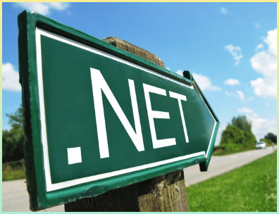 닷넷 이정표 사진. 닷넷의 방향성을 나타내는 것을 볼 수 있는 이미지