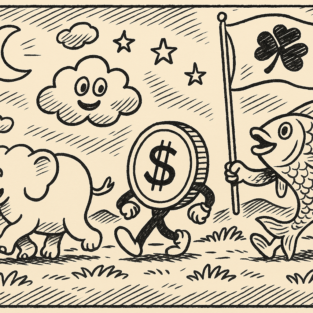 넘치는 똥, 더럽지만 부자인 꿈