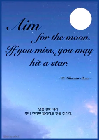 달을 향해 쏴라 레스 브라운 오늘의 명언과 자기계발 동기부여 문구 추천_9