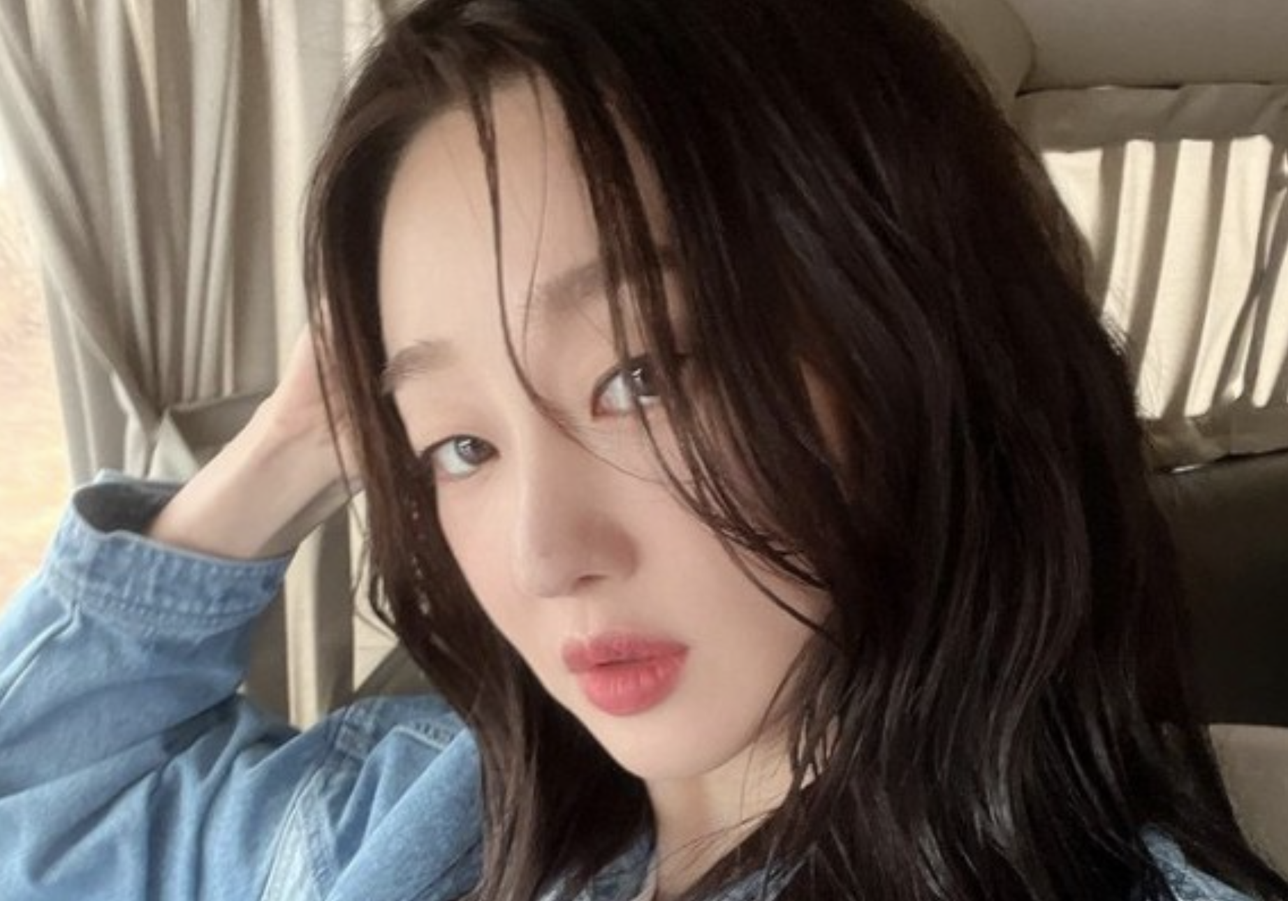 최여진 셀카