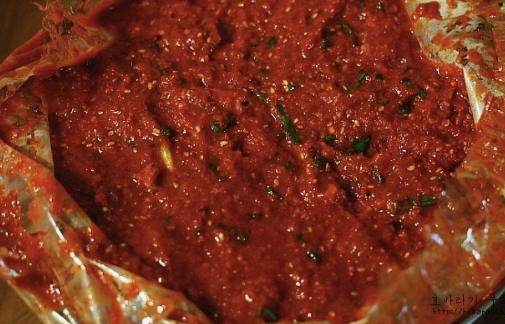 김장 양념 황금레시피