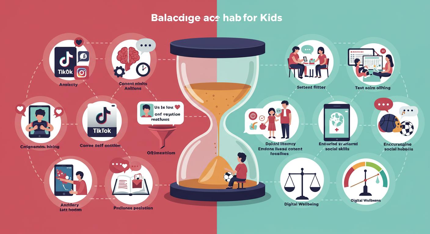 SNS사용하는 그림