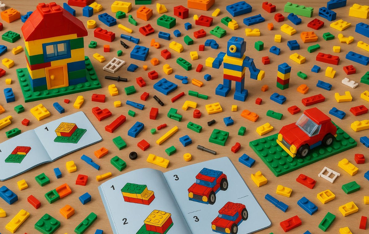 레고 조립 관련 사진