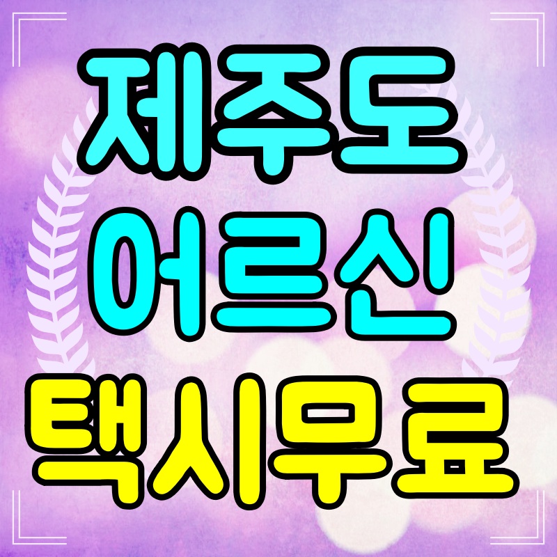 제주-어르신-행복택시