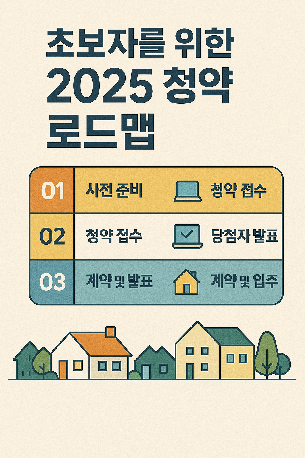 초보자를 위한 2025 한국 청약 로드맵