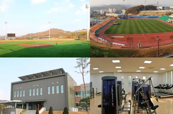 보은 스포츠파크 전경 이미지