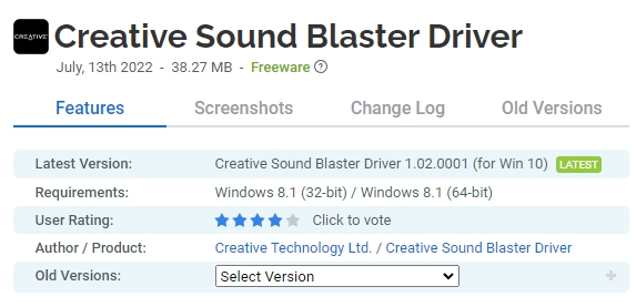 Creative-Sound-Blaster-Driver