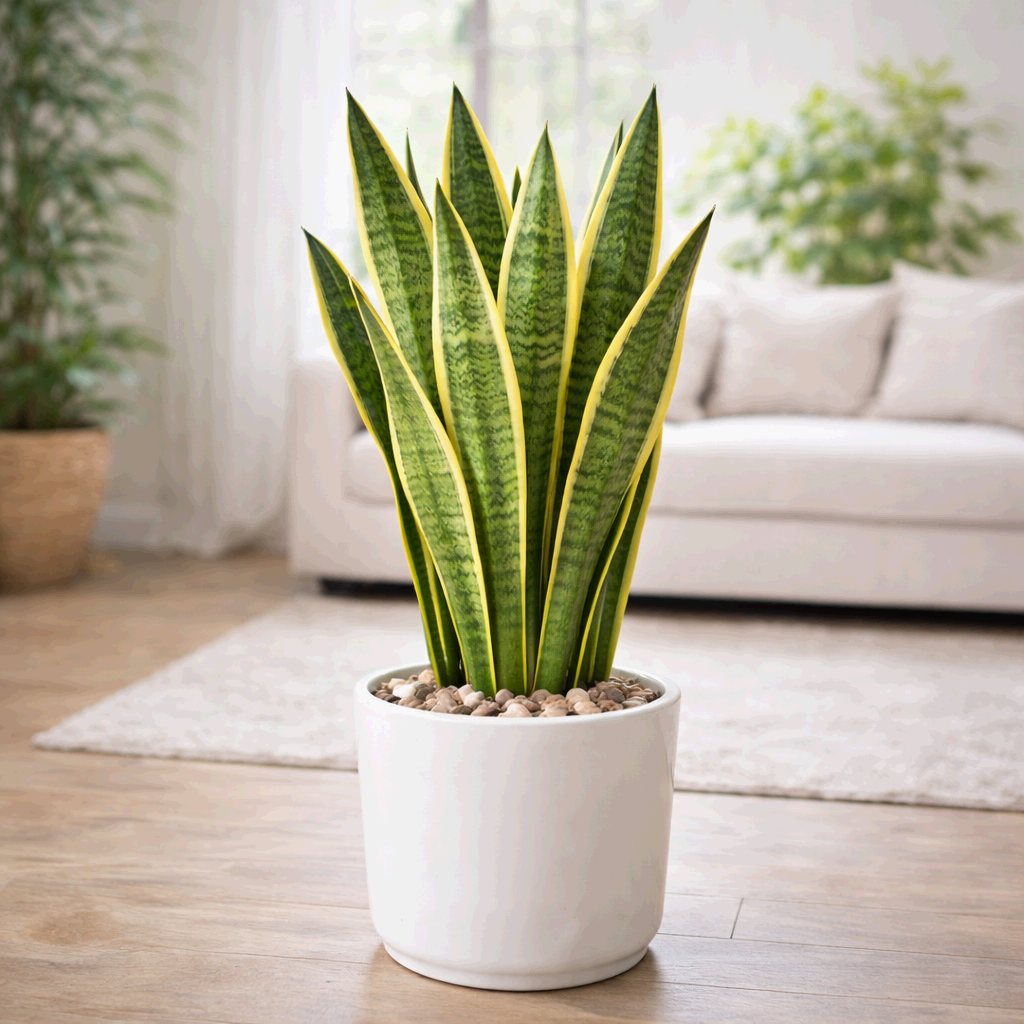 산세베리아 – 밤에도 산소를 내뿜는 식물