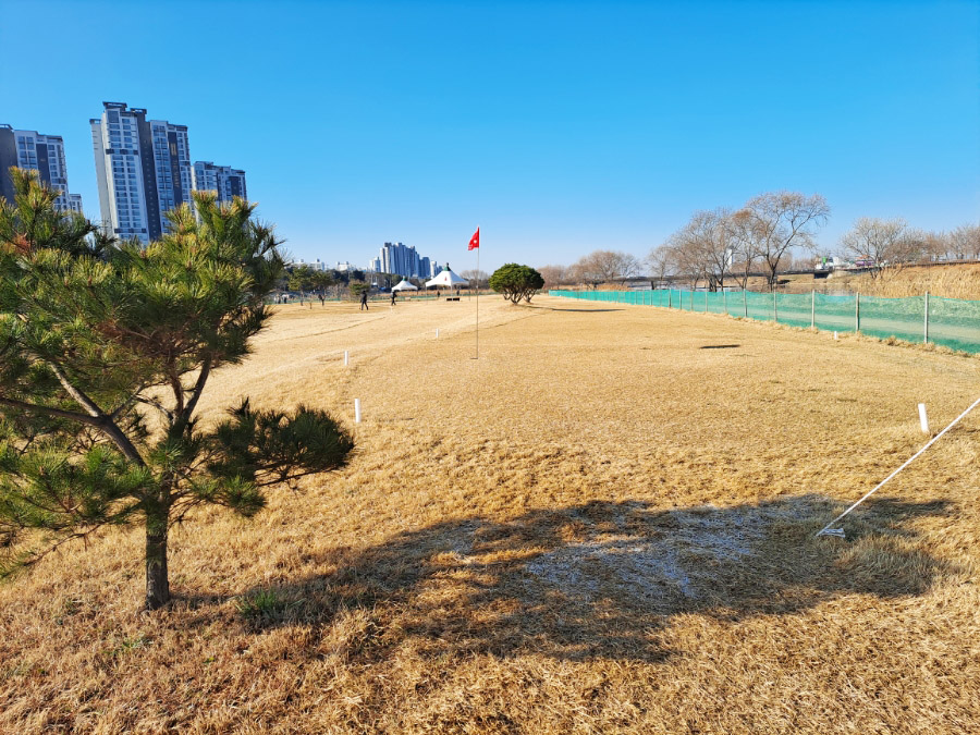 충남 아산시 곡교천파크골프장 소개