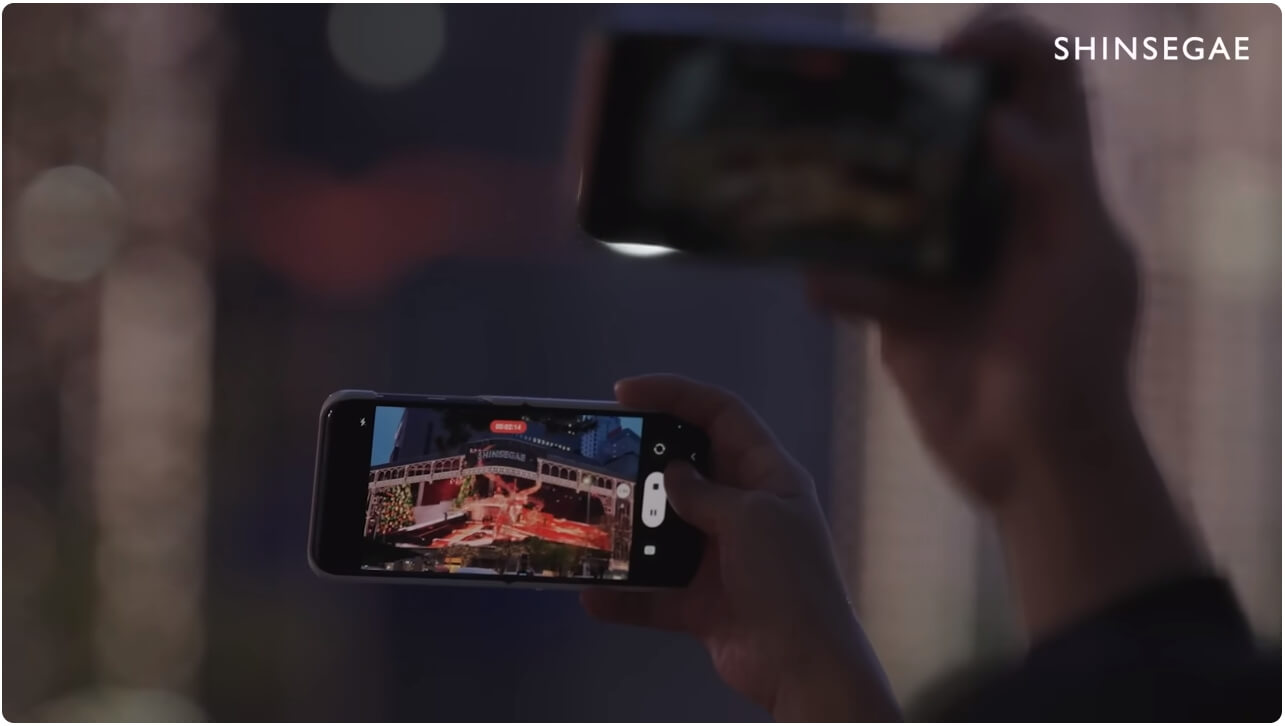 신세계백화점 미디어 사파드