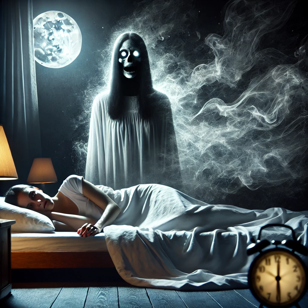 가위눌림 중 보는 귀신에 대한 이미지