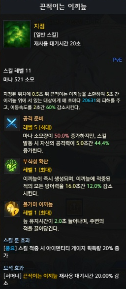 끈적이는 이끼늪