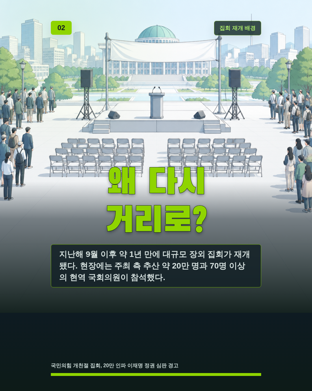 왜 다시 거리로?