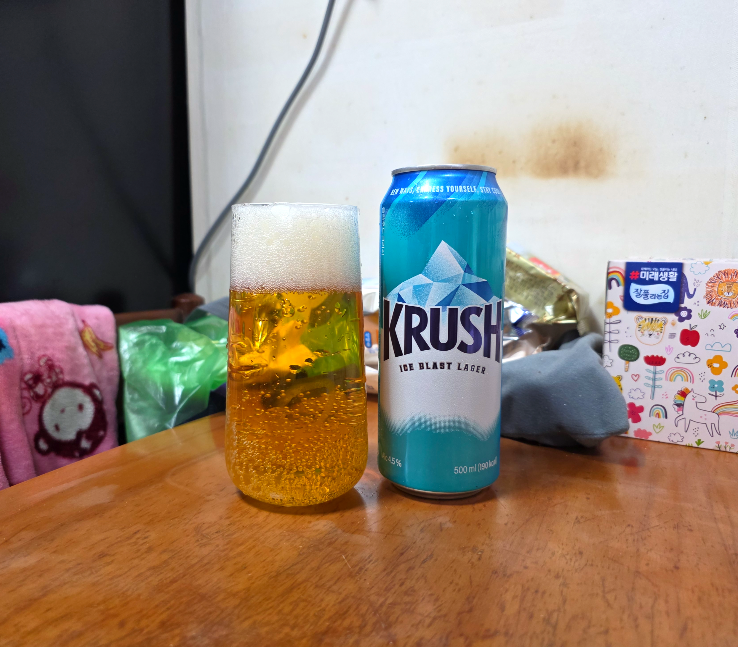 롯데칠성크러쉬맥주