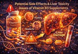 비타민 B3 보충제의 잠재적 부작용