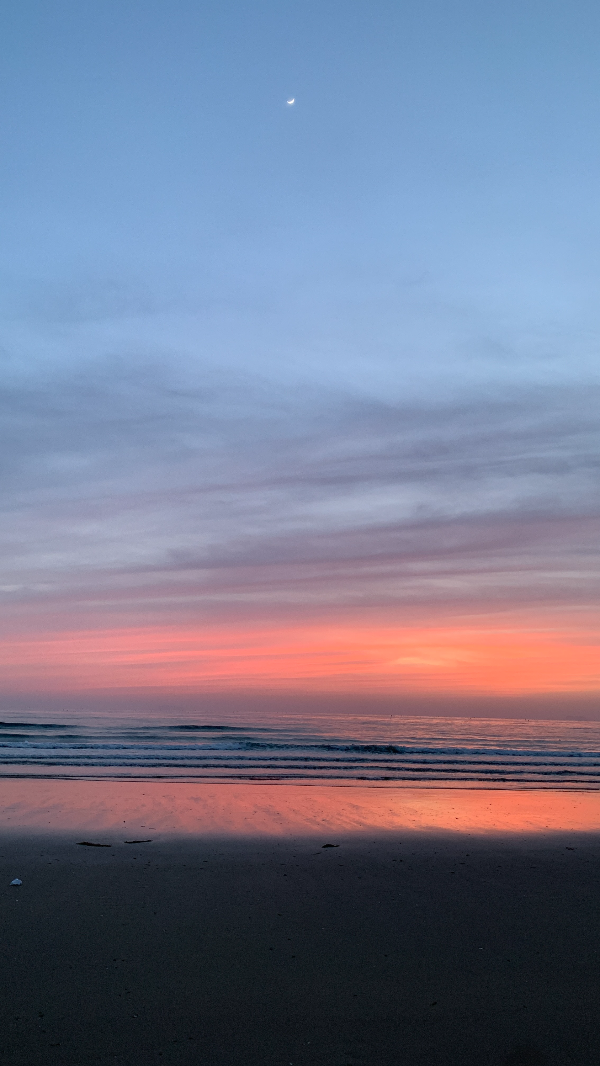 밧개해수욕장 노을4