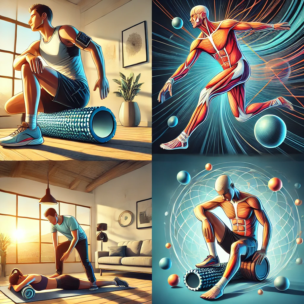 달리기 후 피로 회복을 돕는 마사지 &amp; 폼롤러 활용법