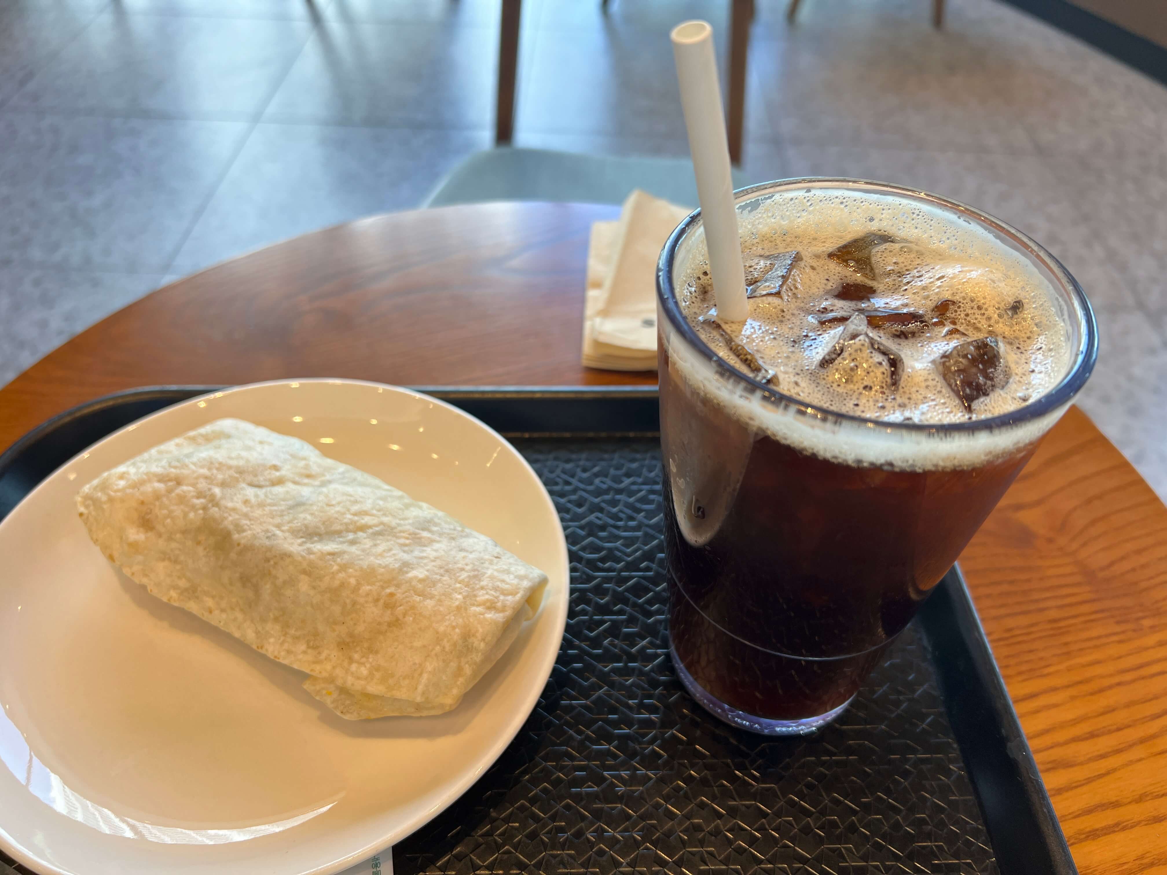 커피와 샌드위치