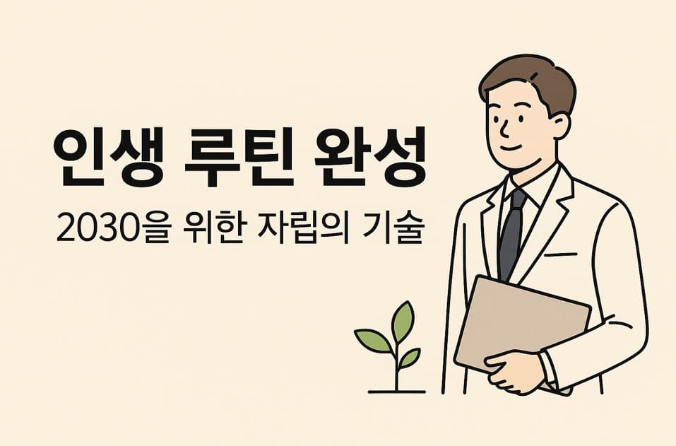 인생 루틴 완성 &ndash; 2030을 위한 자립의 기술