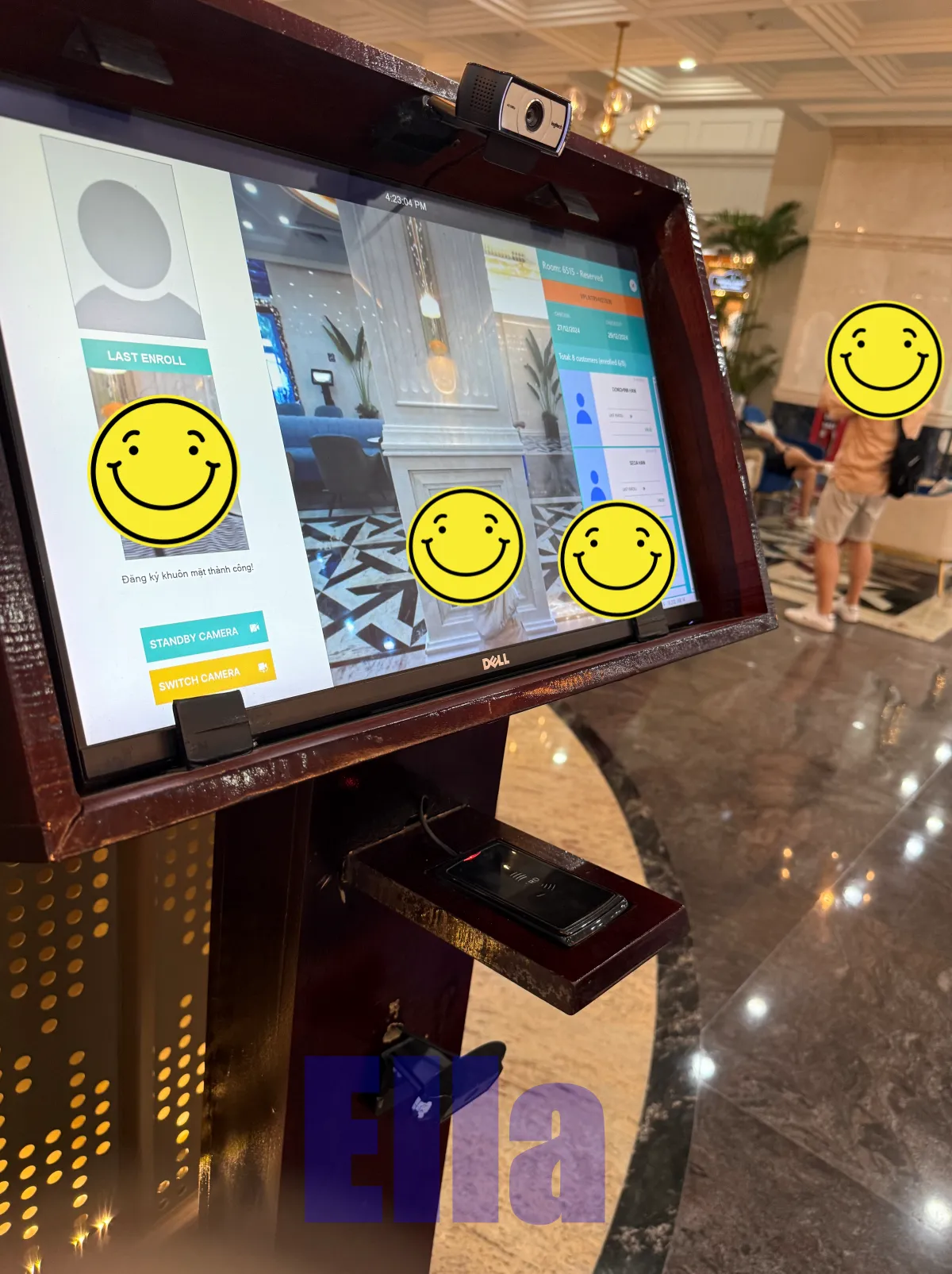 빈펄선착장-얼굴인식