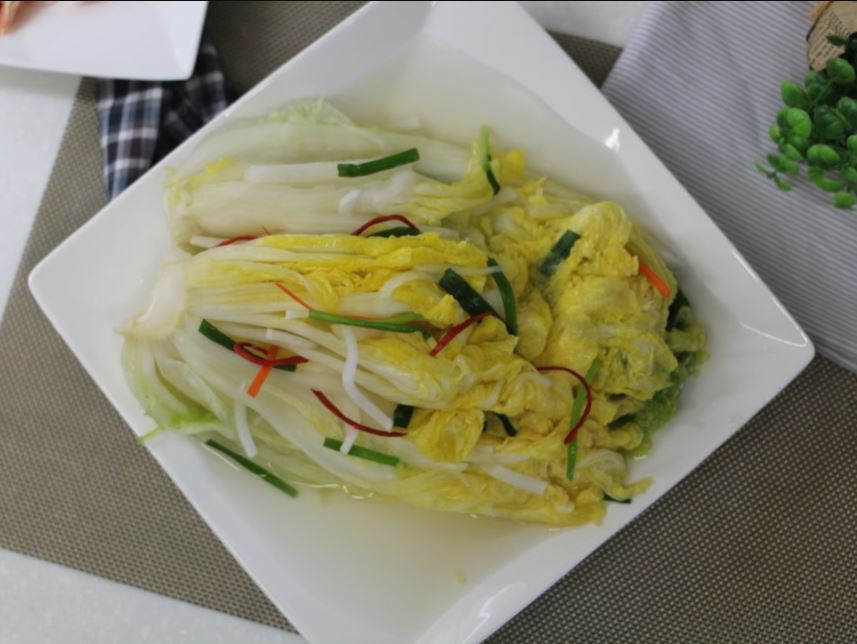 백김치
