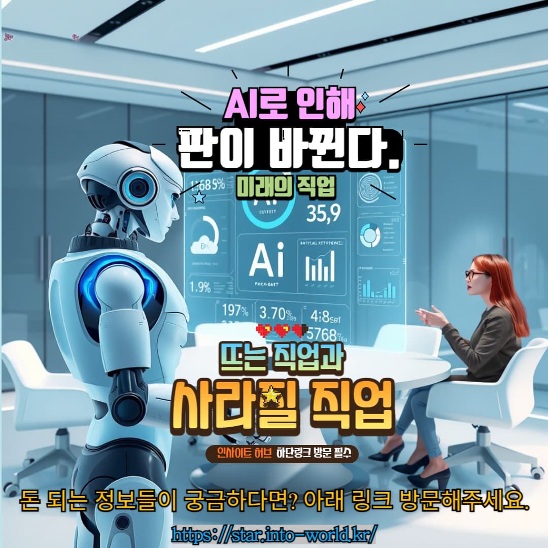 AI가 바꾸는 직업의 미래: 사라질 직업 vs 유망 직업