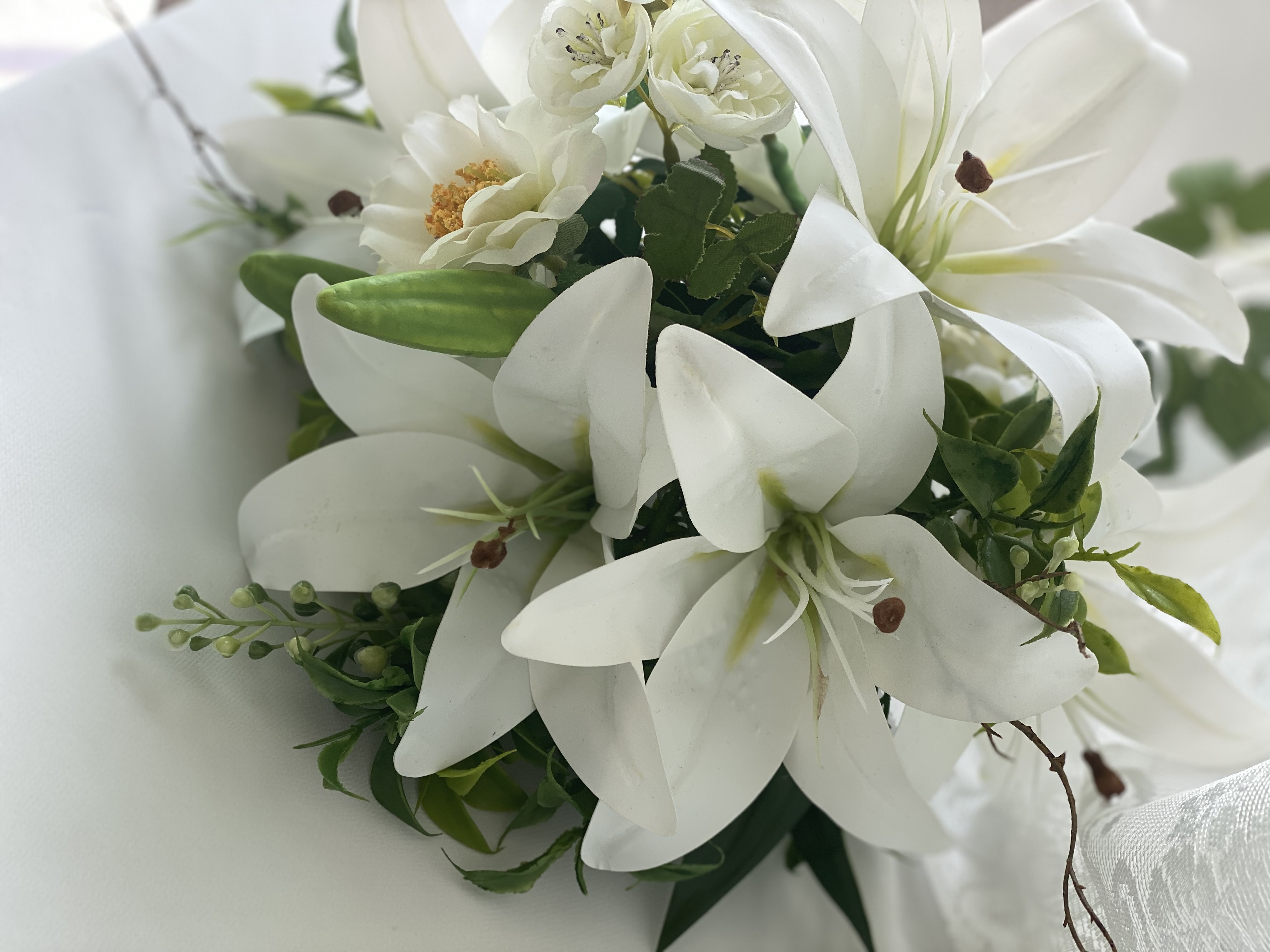 2024년 백합 꽃다발