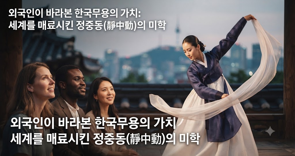 외국인이 바라본 한국무용의 가치: 세계를 매료시킨 정중동(靜中動)의 미학