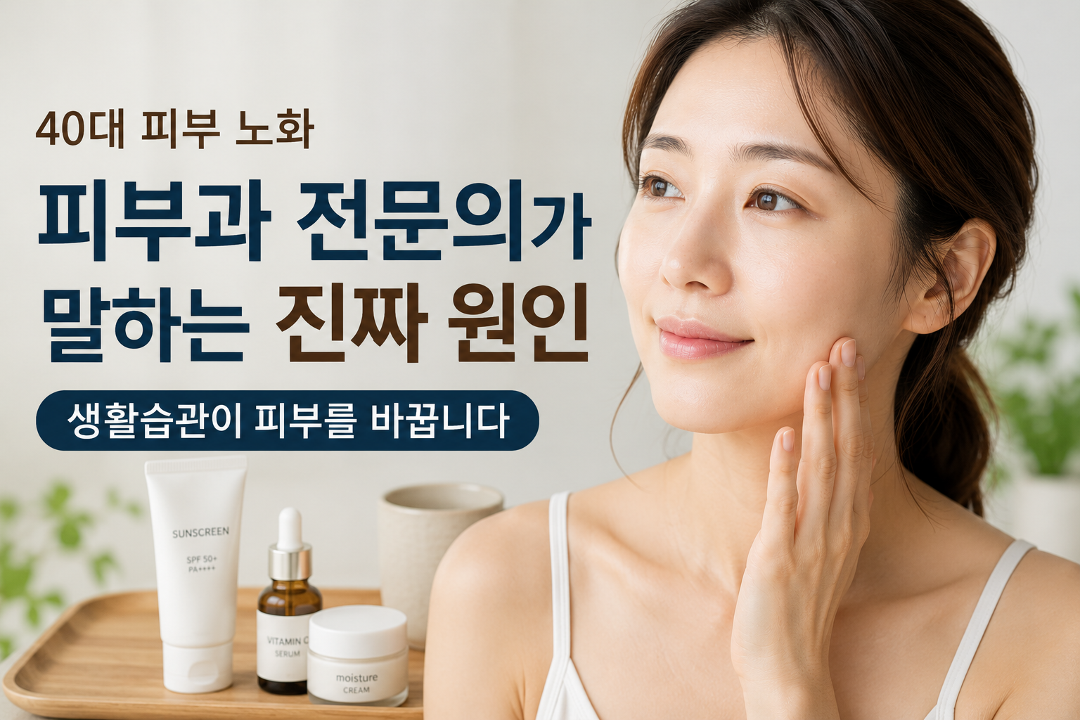 피부 건강을 위한 생활습관 조언