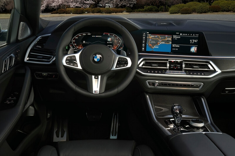 BMW X6 실내
