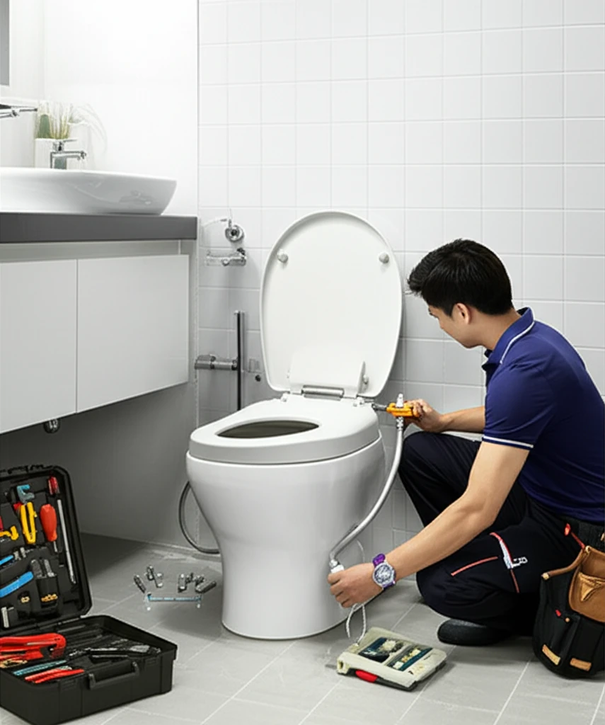 비데 렌탈 설치비, 예상 못한 추가 ..