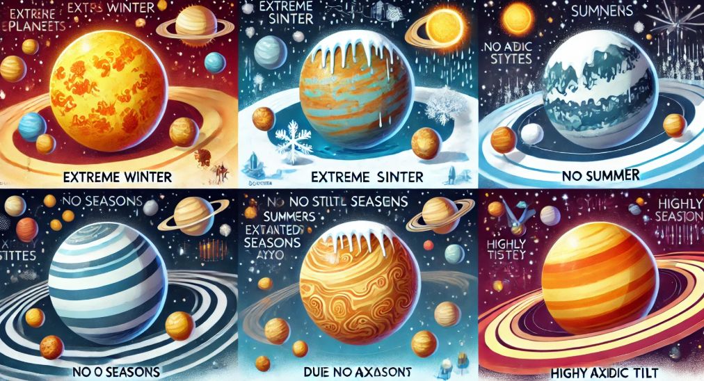 외계 행성도 사계절이 있을까?
