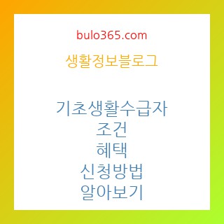 기초생활수급자