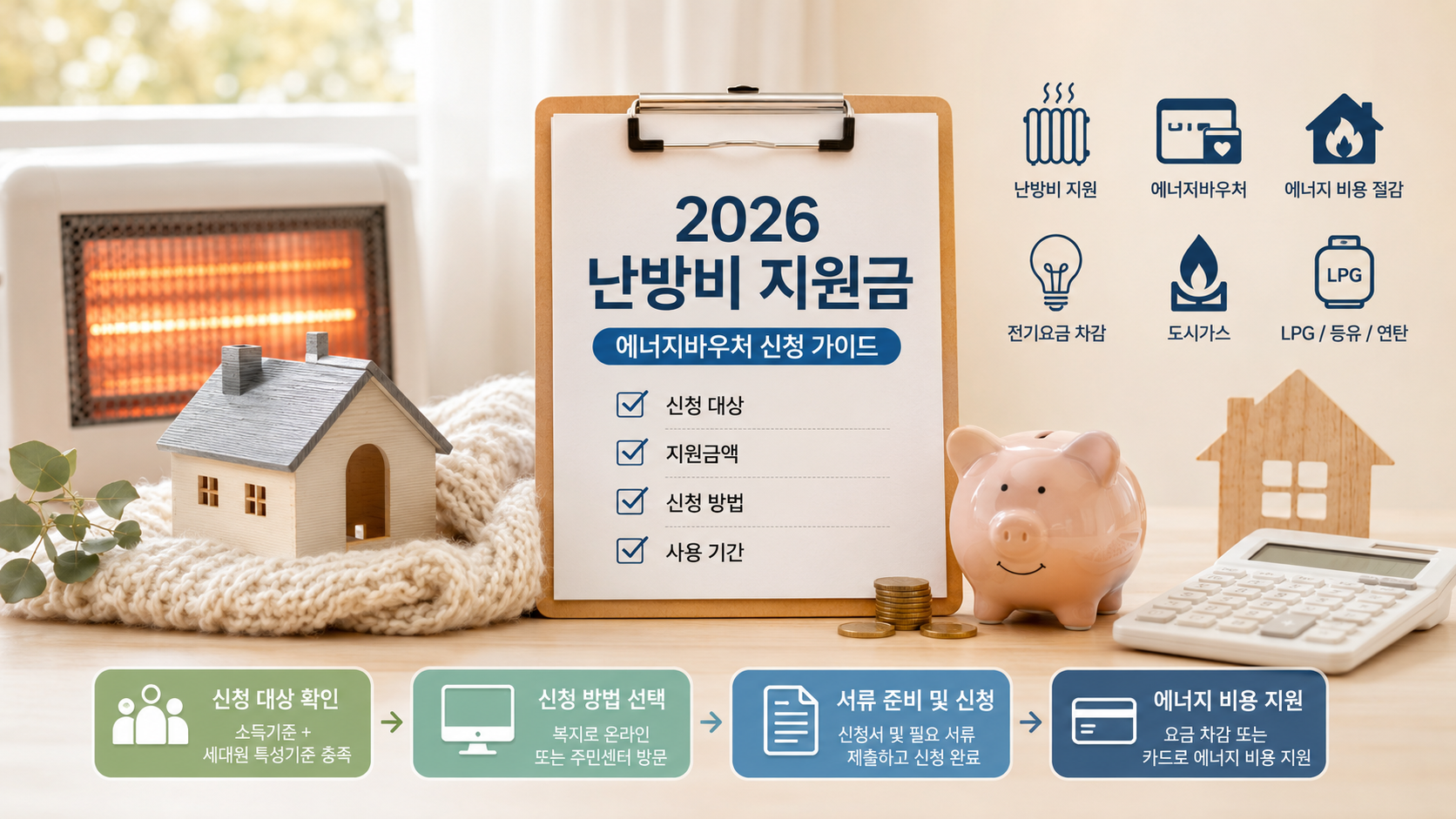 2026 난방비 지원금 신청방법