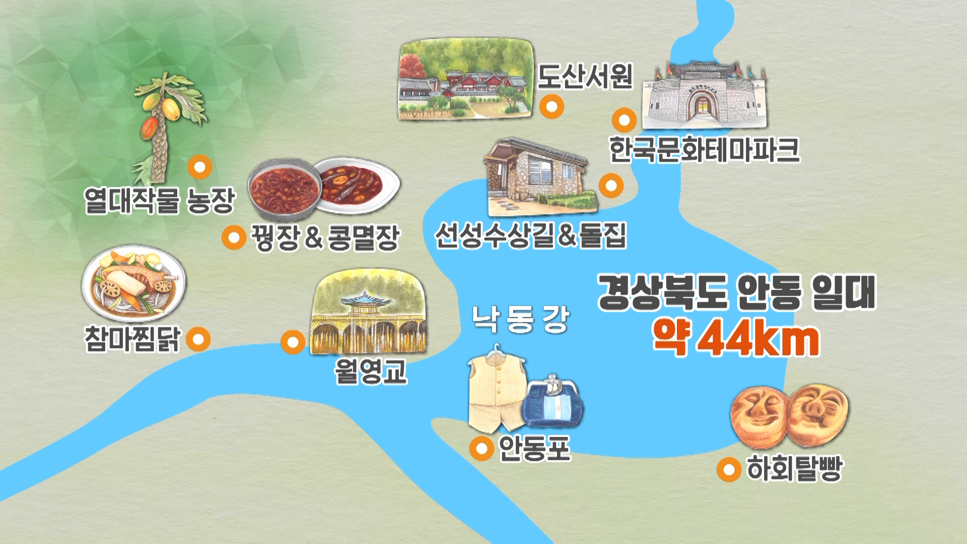 KBS 동네 한 바퀴 272화 경북 안동 방송 정보
