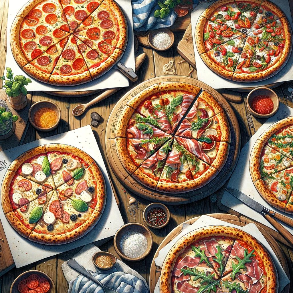 피자 도우 종류 가이드