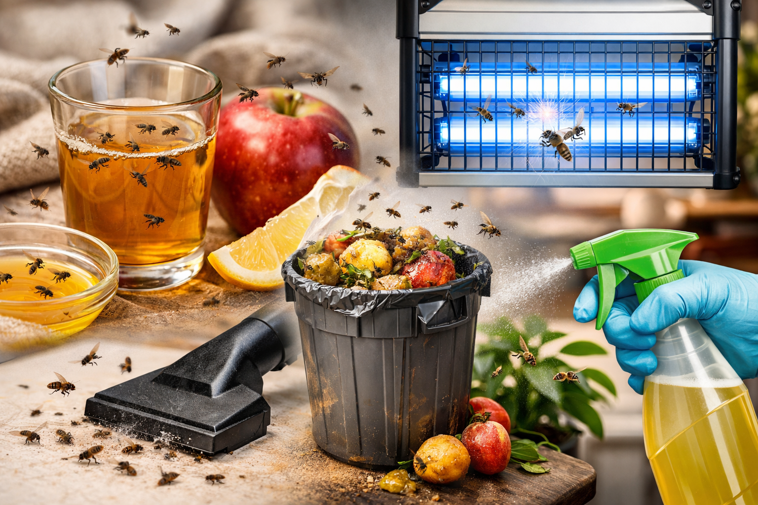 날파리 없애는 법 완벽 정리