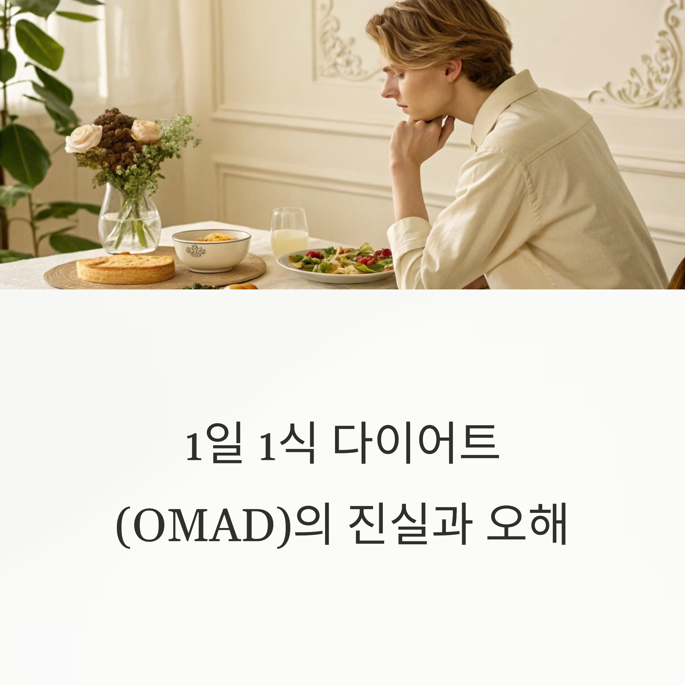 1일 1식 다이어트