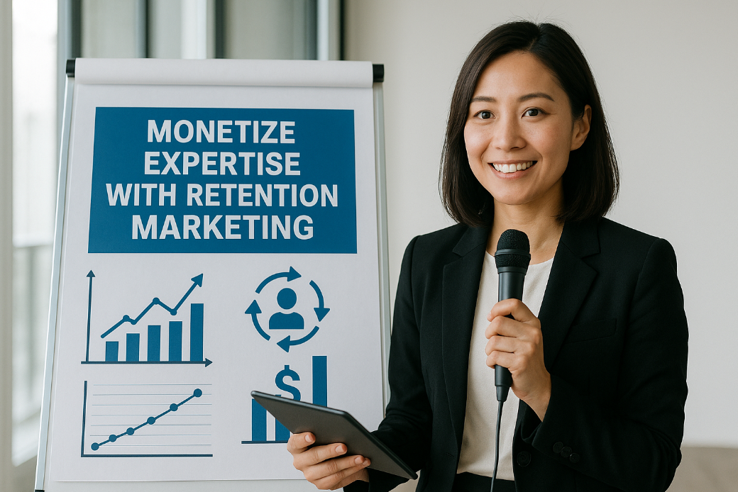 리텐션마케팅 교육 사업으로 전문성 수익화 하기