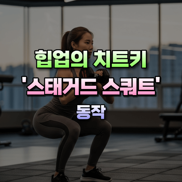 힙업의치트키-스태커드스쿼트