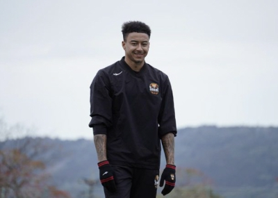 알트태그-서울에서 훈련중인 린가드