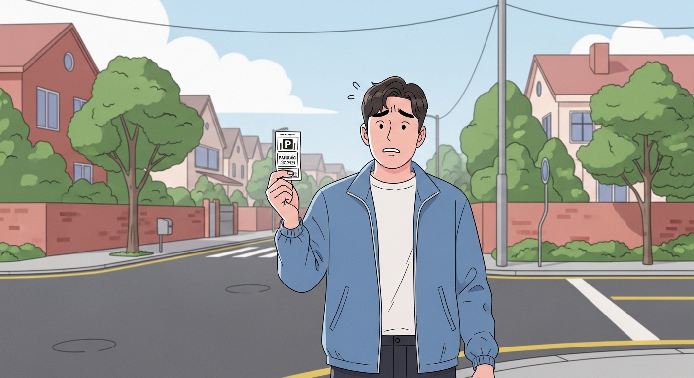 이면도로주차&amp;#44; 과태료감경