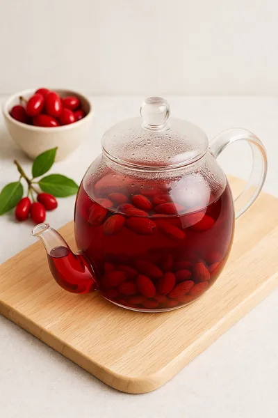 여성 건강에 좋은 산수유 차