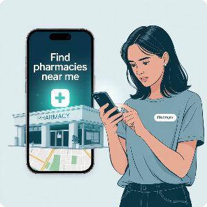 우리동네 약국, 가장 빠르게 찾는 법 이미지