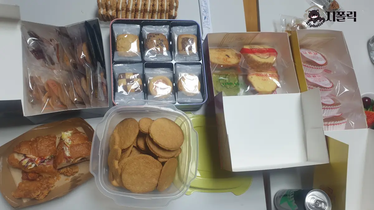 과자-빵-직접구운쿠기
