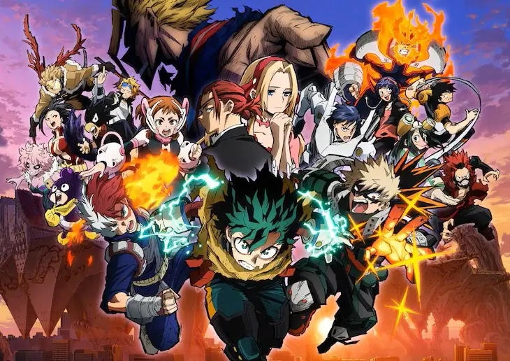 극장판 애니메이션 나의 히어로 아카데미아 THE MOVIE Your Next 메인 컷